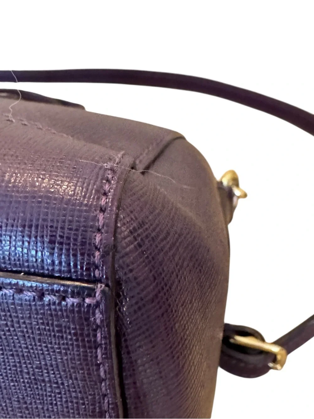 Coach Mini Zip Satchel with COA